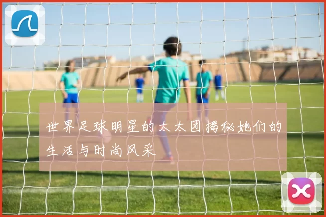 世界足球明星的太太团揭秘她们的生活与时尚风采